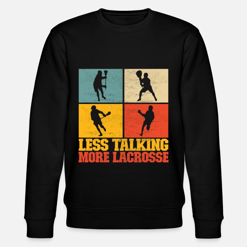 Lacrosse - Stanley/Stella Unisex Bio-Sweatshirt CHANGER - Schwarz