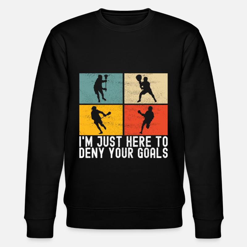 Lacrosse - Sweat bio CHANGER Stanley/Stella Unisexe - noir