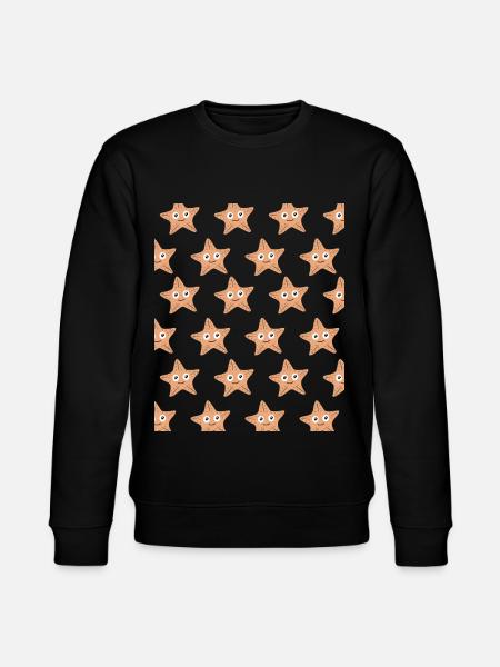 Seestern Seesterne - Stanley/Stella Unisex Bio-Sweatshirt CHANGER  - Schwarz