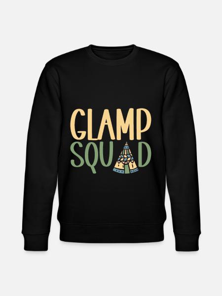 Glamping Glamper - Stanley/Stella CHANGER Unisex Organic Sweatshirt - black
