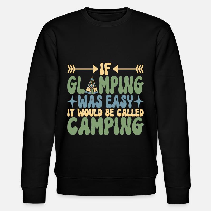 Glamping Glamper - Sweat bio CHANGER Stanley/Stella Unisexe - noir