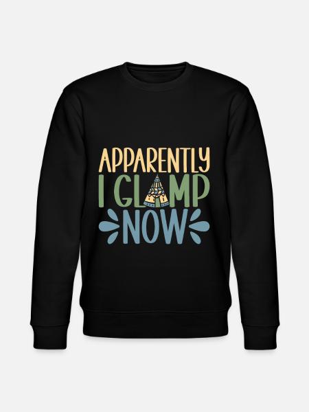 Glamping Glamper - Stanley/Stella CHANGER Unisex Organic Sweatshirt - black