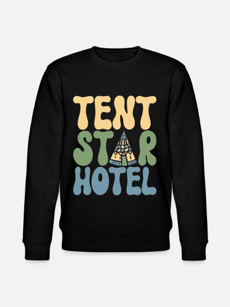 Glamping Glamper - Stanley/Stella CHANGER Unisex Organic Sweatshirt - black