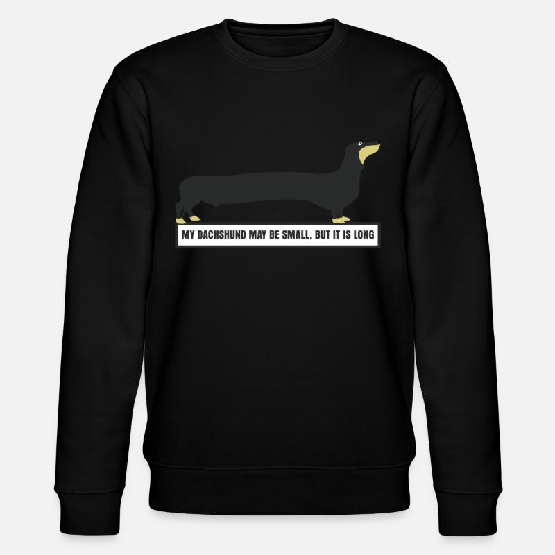 Teckel long chien teckel club - Sweat bio CHANGER Stanley/Stella Unisexe - noir