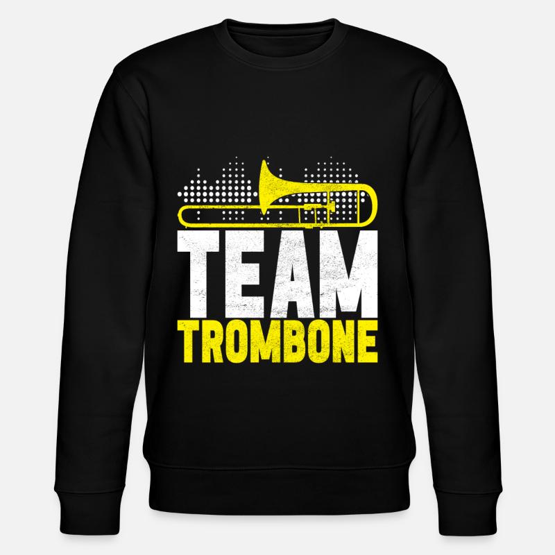 Posaune Trombone - Sweat bio CHANGER Stanley/Stella Unisexe - noir
