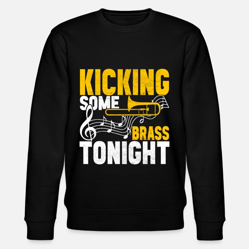 Posaune Trombone - Stanley/Stella Unisex Bio-Sweatshirt CHANGER - Schwarz