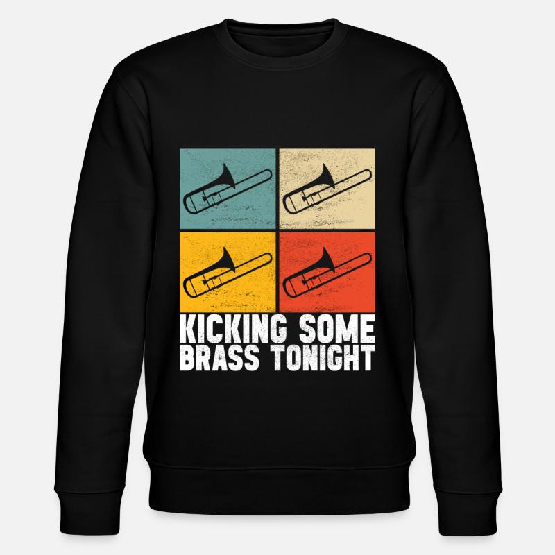 Posaune Trombone - Sweat bio CHANGER Stanley/Stella Unisexe - noir