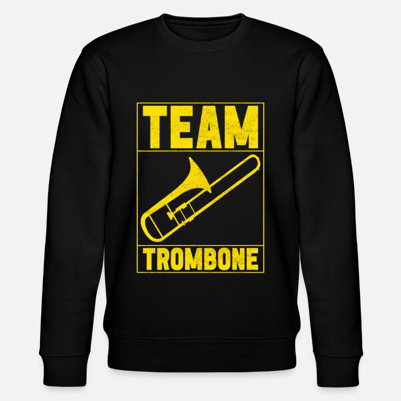 Posaune Trombone - Sweat bio CHANGER Stanley/Stella Unisexe - noir