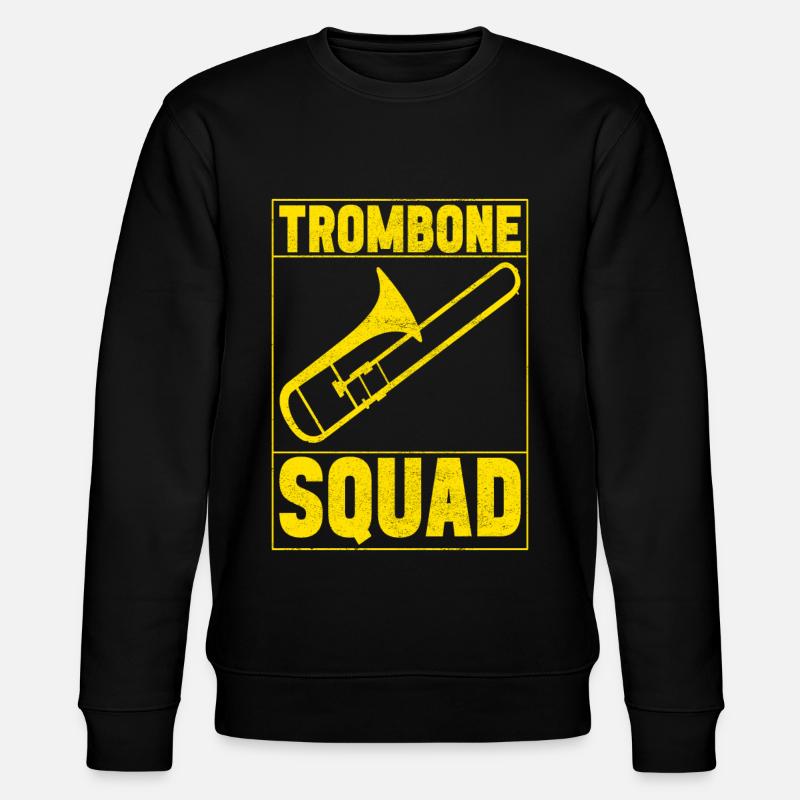 Posaune Trombone - Sweat bio CHANGER Stanley/Stella Unisexe - noir