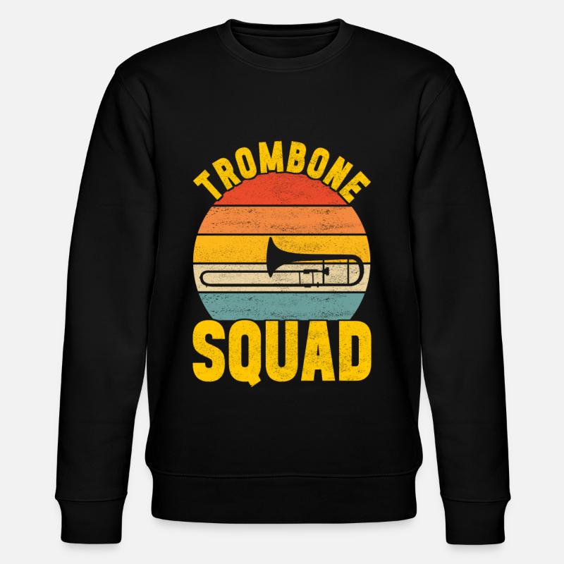Posaune Trombone - Stanley/Stella CHANGER Unisex Organic Sweatshirt - black