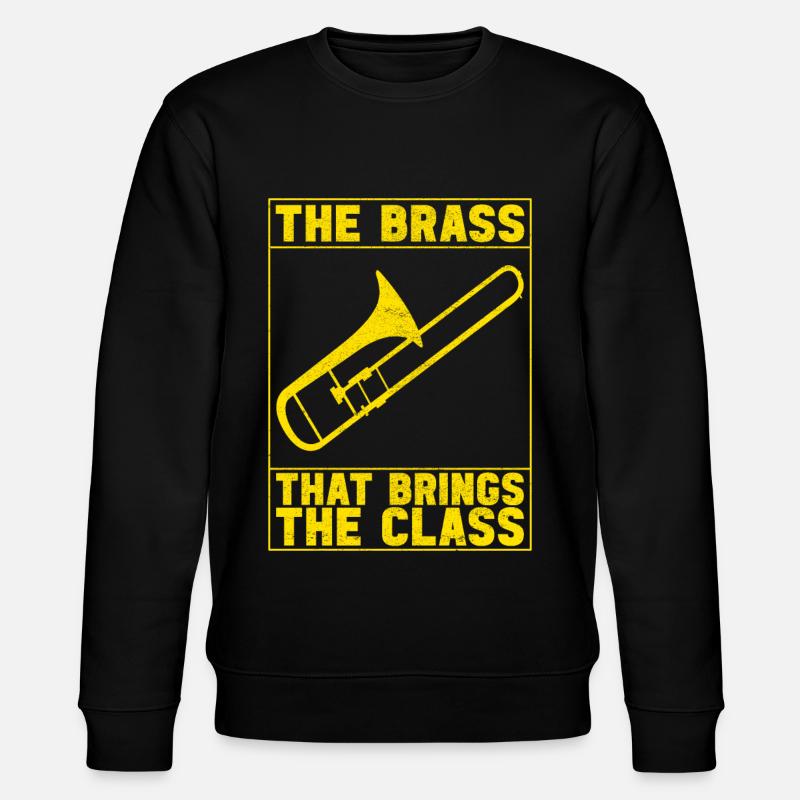 Posaune Trombone - Stanley/Stella CHANGER Unisex Organic Sweatshirt - black