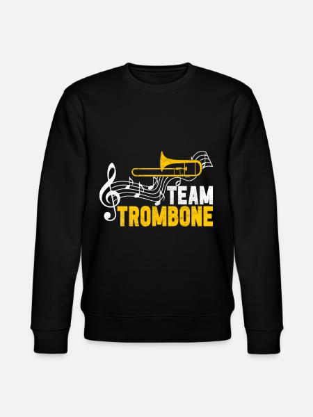 Posaune Trombone - Stanley/Stella CHANGER Unisex Organic Sweatshirt - black