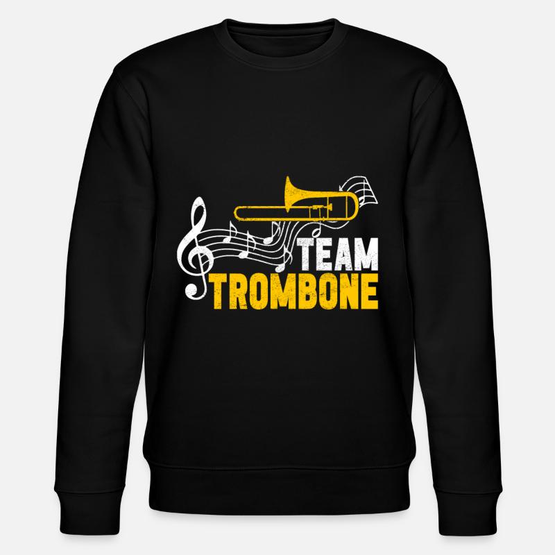 Posaune Trombone - Stanley/Stella CHANGER Unisex Organic Sweatshirt - black