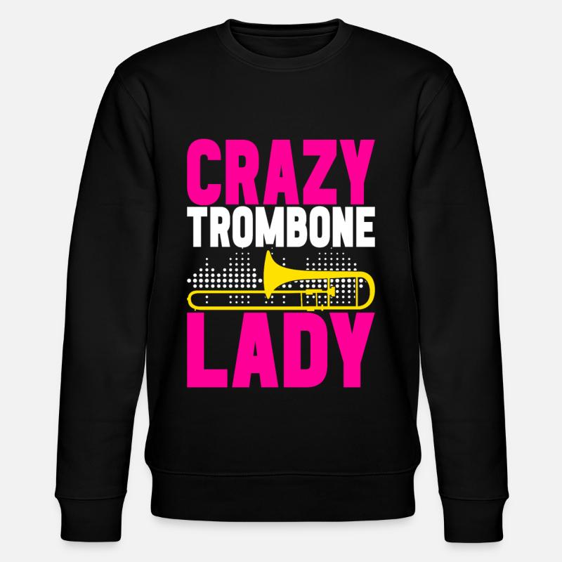 Posaune Trombone - Sweat bio CHANGER Stanley/Stella Unisexe - noir