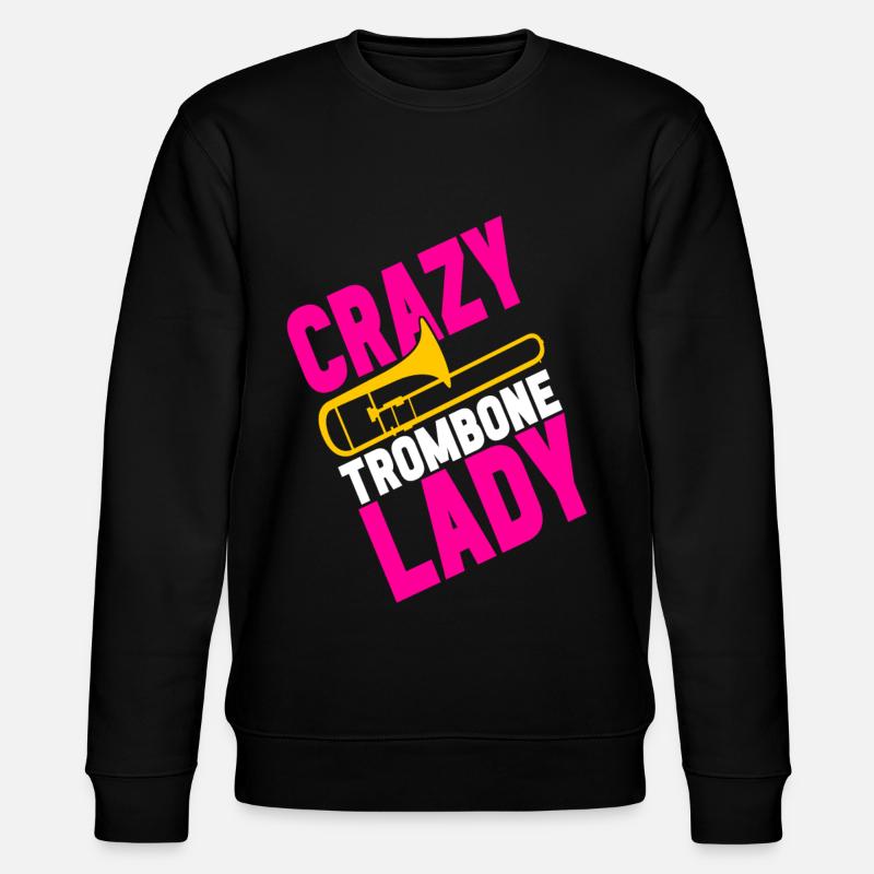 Posaune Trombone - Sweat bio CHANGER Stanley/Stella Unisexe - noir