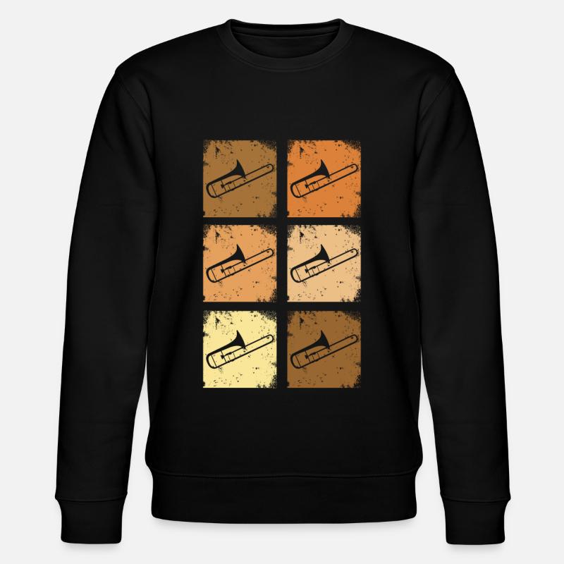 Posaune Trombone - Sweat bio CHANGER Stanley/Stella Unisexe - noir