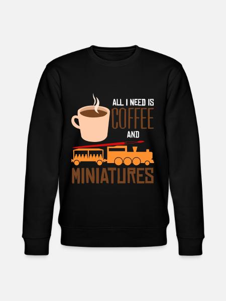 Model making railway model builder - Stanley/Stella CHANGER Unisex Organic Sweatshirt - black