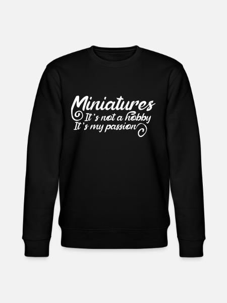Model maker model making - Stanley/Stella CHANGER Unisex Organic Sweatshirt - black