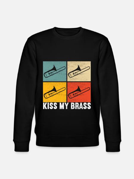 Posaune Trombone - Stanley/Stella CHANGER Unisex Organic Sweatshirt - black