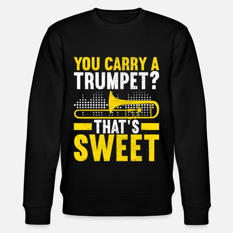 Posaune Trombone - Sweat bio CHANGER Stanley/Stella Unisexe - noir