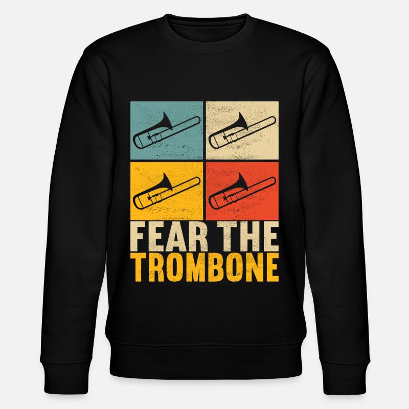 Posaune Trombone - Sweat bio CHANGER Stanley/Stella Unisexe - noir