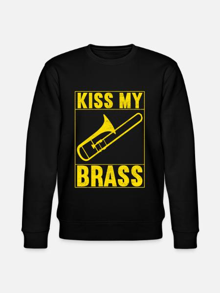 Posaune Trombone - Stanley/Stella CHANGER Unisex Organic Sweatshirt - black