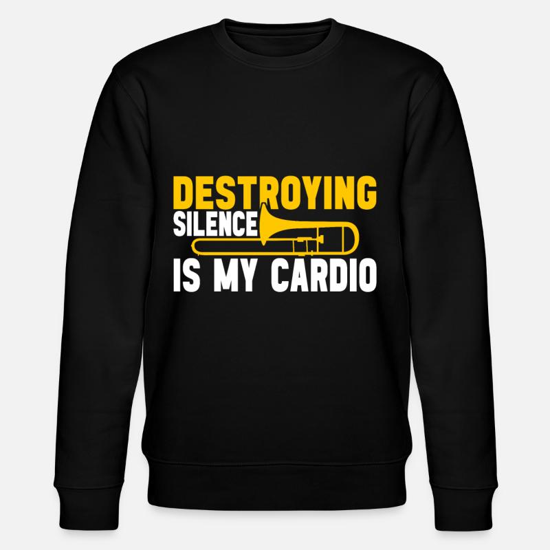 Posaune Trombone - Sweat bio CHANGER Stanley/Stella Unisexe - noir