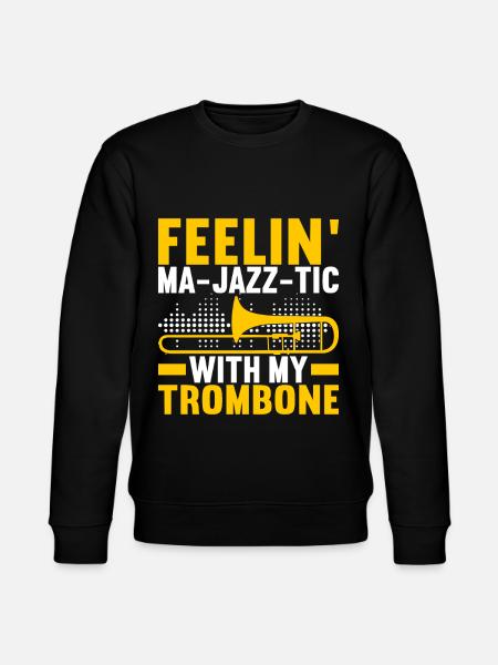 Posaune Trombone - Sweat bio CHANGER Stanley/Stella Unisexe - noir