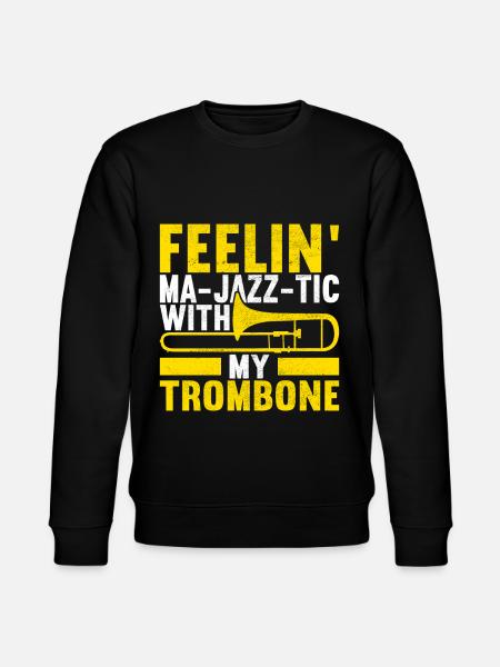 Posaune Trombone - Sweat bio CHANGER Stanley/Stella Unisexe - noir