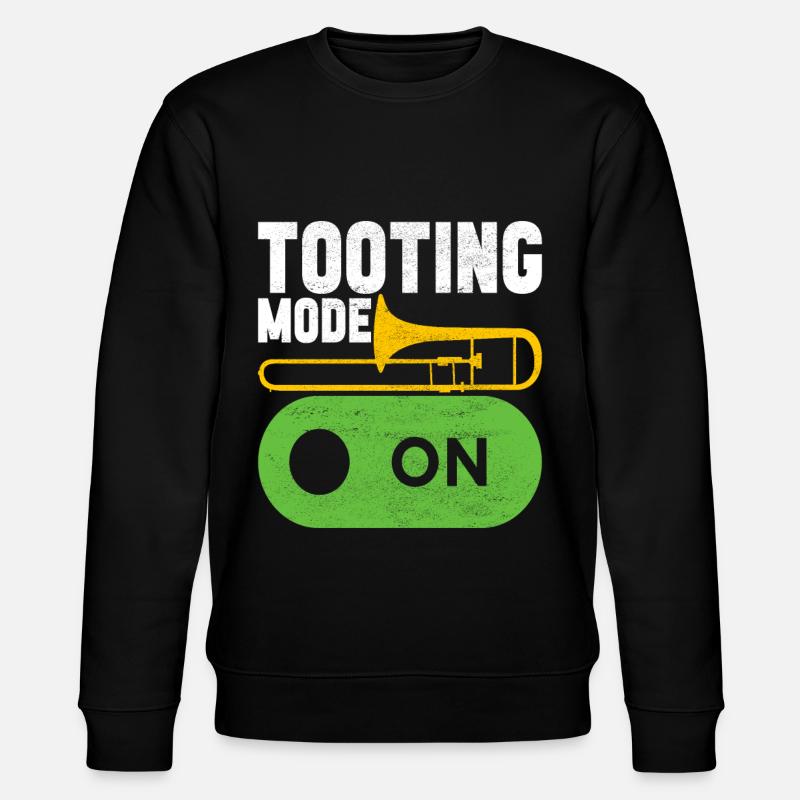 Posaune Trombone - Sweat bio CHANGER Stanley/Stella Unisexe - noir