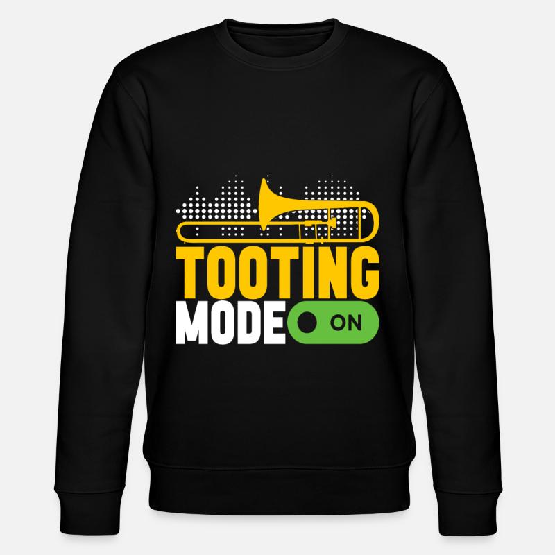 Posaune Trombone - Sweat bio CHANGER Stanley/Stella Unisexe - noir