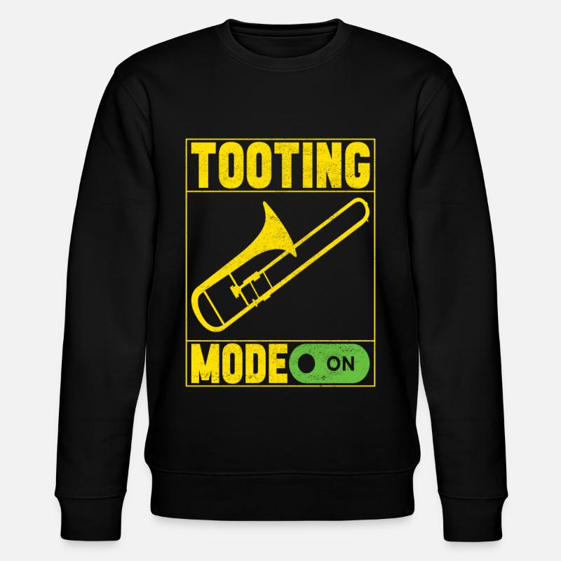 Posaune Trombone - Sweat bio CHANGER Stanley/Stella Unisexe - noir