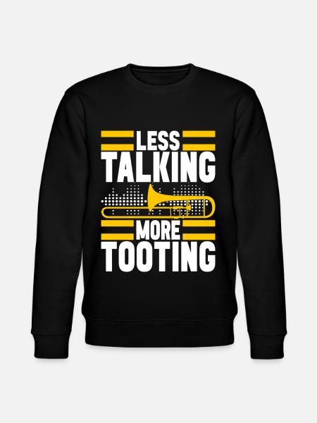 Posaune Trombone - Stanley/Stella CHANGER Unisex Organic Sweatshirt - black