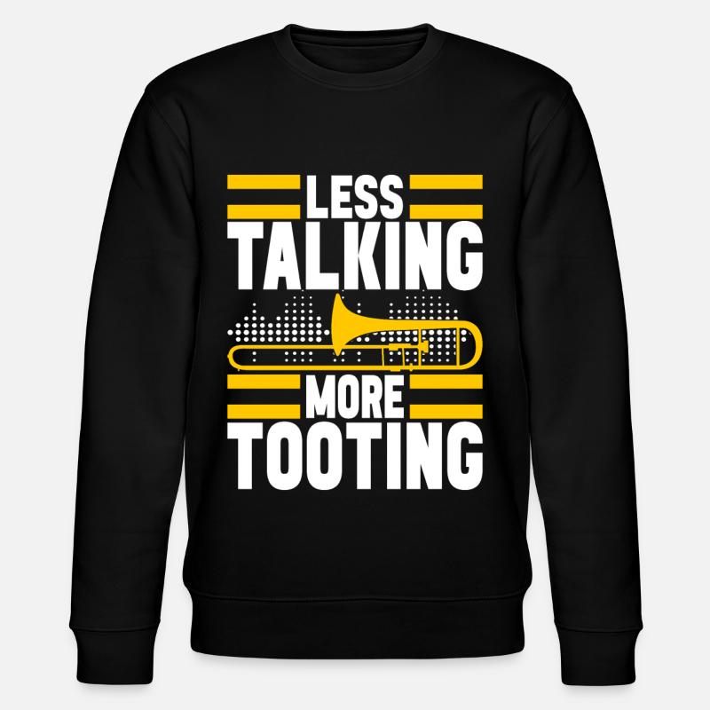 Posaune Trombone - Stanley/Stella CHANGER Unisex Organic Sweatshirt - black