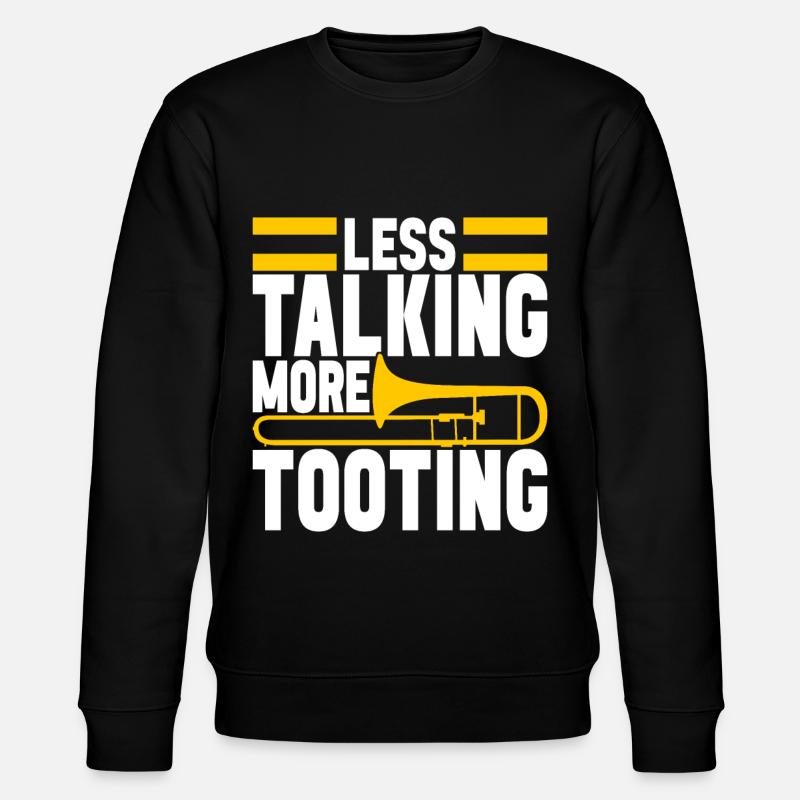Posaune Trombone - Stanley/Stella CHANGER Unisex Organic Sweatshirt - black