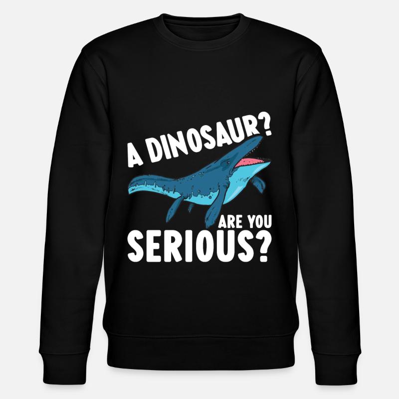 Dinosaure mosasaure - Sweat bio CHANGER Stanley/Stella Unisexe - noir