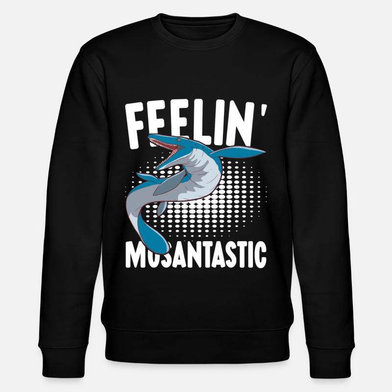 Dinosaure mosasaure - Sweat bio CHANGER Stanley/Stella Unisexe - noir