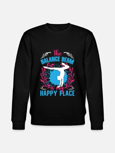Apparatus Gymnast funny Workout - Stanley/Stella CHANGER Unisex Organic Sweatshirt - black