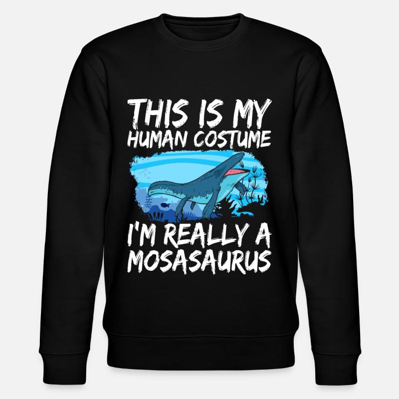 Dinosaure mosasaure - Sweat bio CHANGER Stanley/Stella Unisexe - noir