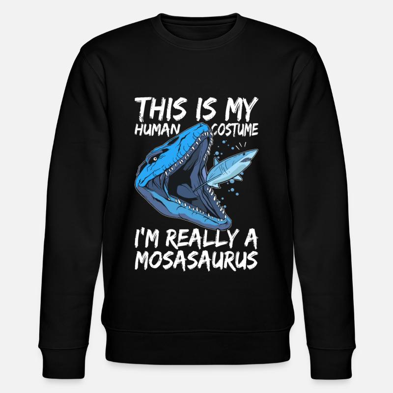 Dinosaure mosasaure - Sweat bio CHANGER Stanley/Stella Unisexe - noir