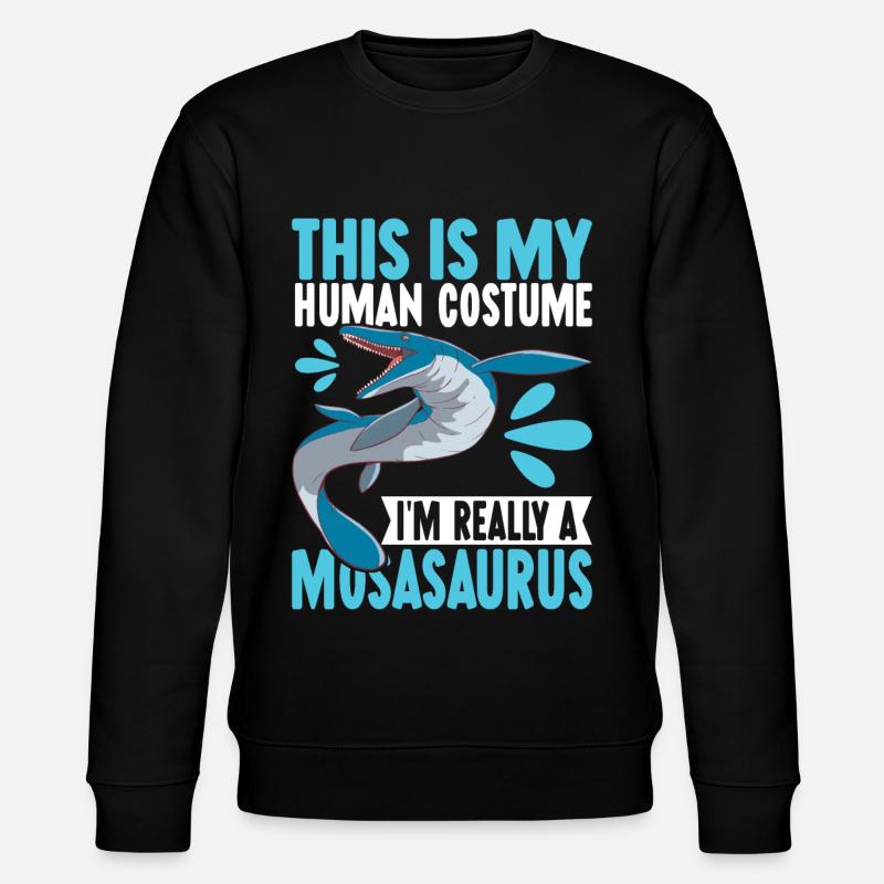 Dinosaure mosasaure - Sweat bio CHANGER Stanley/Stella Unisexe - noir