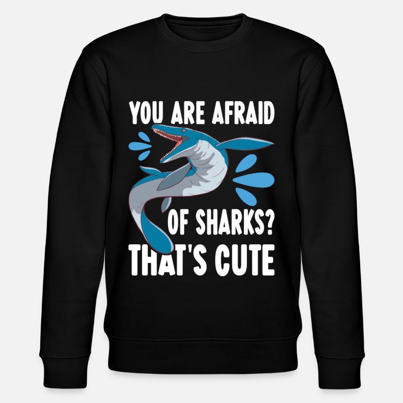 Dinosaure mosasaure - Sweat bio CHANGER Stanley/Stella Unisexe - noir