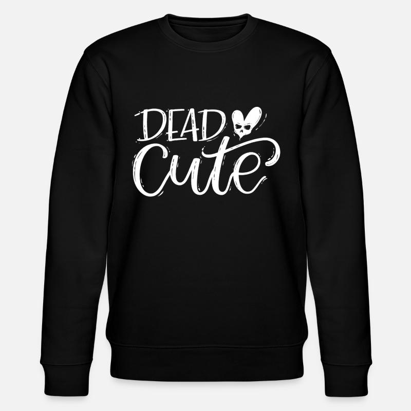 Crâne CUTE mort - Sweat bio CHANGER Stanley/Stella Unisexe - noir