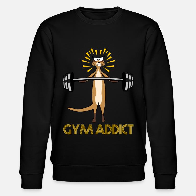 Gymnase Suricate Strongman - Sweat bio CHANGER Stanley/Stella Unisexe - noir