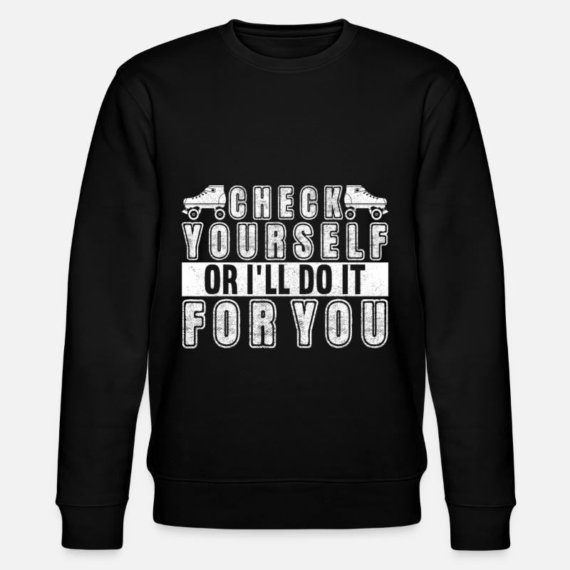 Roller derby - Sweat bio CHANGER Stanley/Stella Unisexe - noir