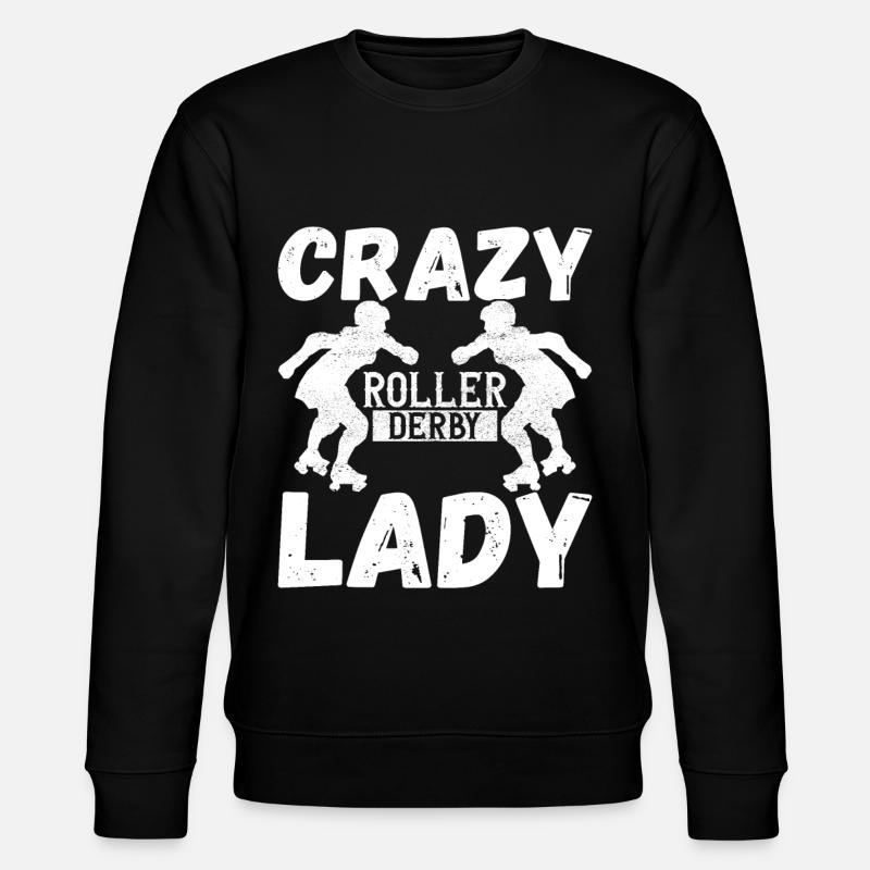 Roller derby - Sweat bio CHANGER Stanley/Stella Unisexe - noir