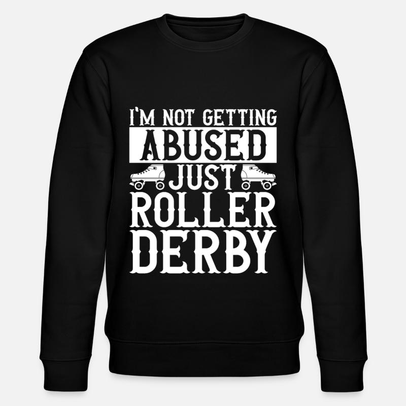 Roller derby - Stanley/Stella CHANGER Unisex Organic Sweatshirt - black