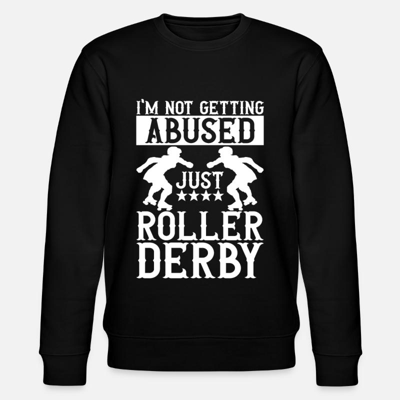 Roller derby - Sweat bio CHANGER Stanley/Stella Unisexe - noir