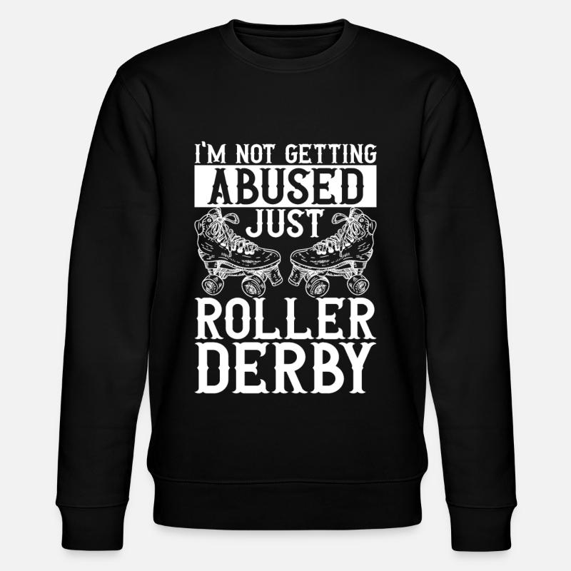 Roller Derby - Stanley/Stella Unisex Bio-Sweatshirt CHANGER  - Schwarz