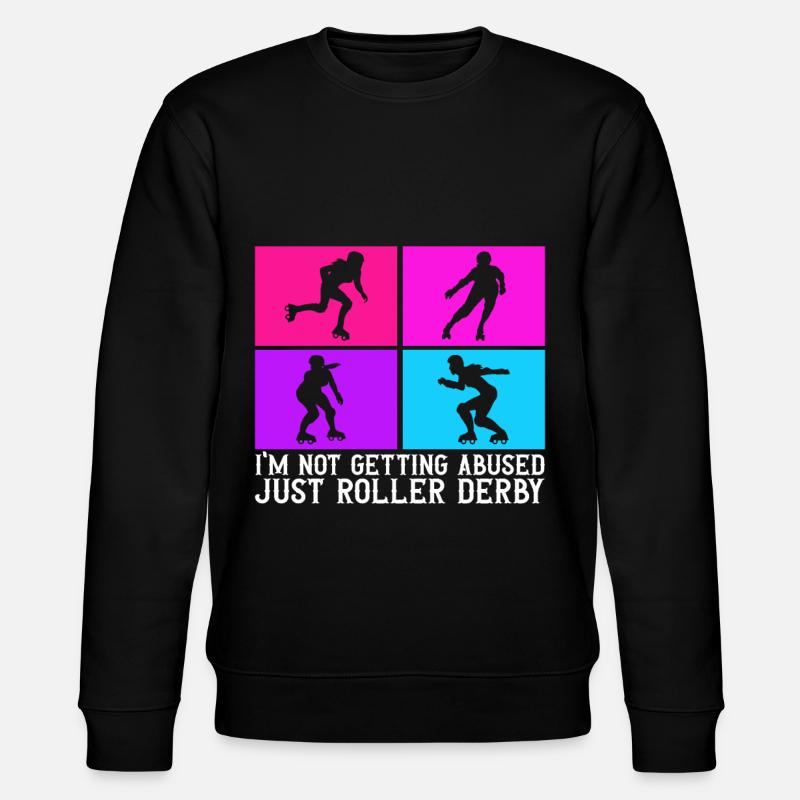 Roller derby - Sweat bio CHANGER Stanley/Stella Unisexe - noir